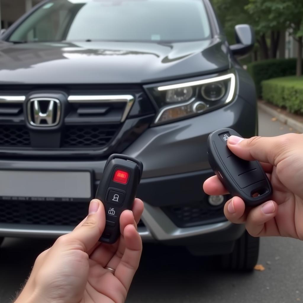 2019 Honda CRV Key Fob with Low Battery Signal Strength