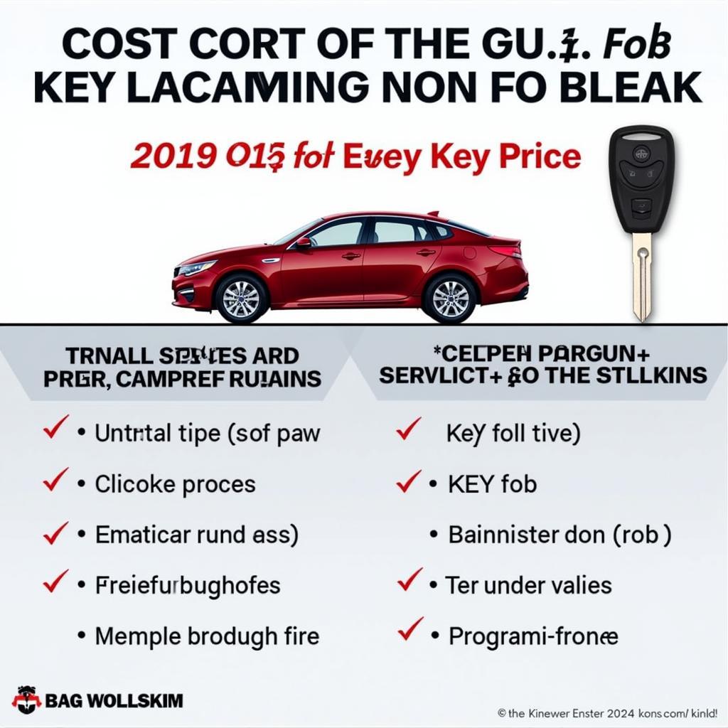 Key Fob Replacement Cost Factors