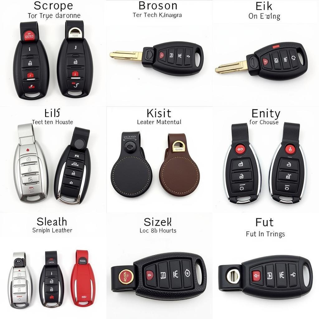 Variety of 2019 Nissan Kicks Key Fob Jackets