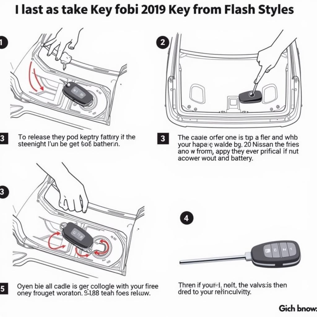 2019 Nissan Leaf Key Fob Battery Replacement Steps