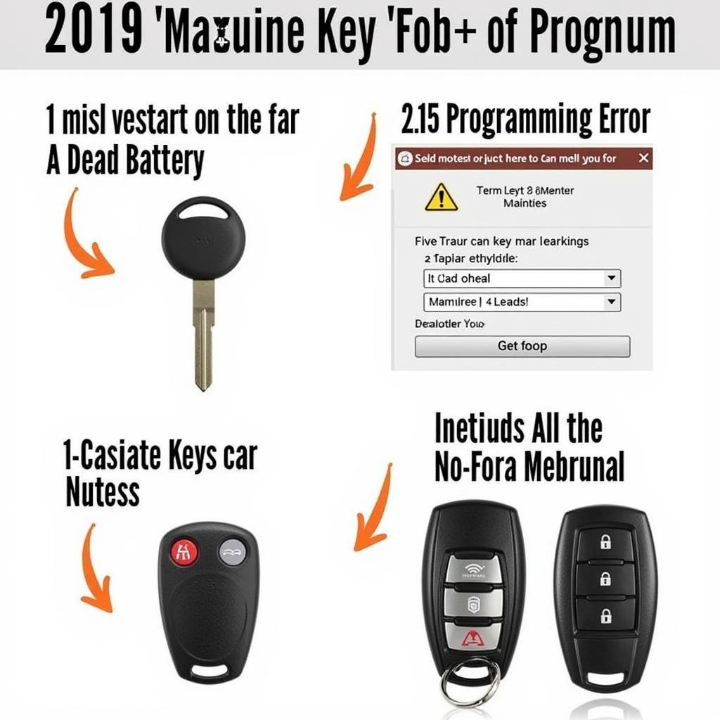 Common 2019 Nissan Maxima Key Fob Issues: Dead Battery, Programming Errors, Physical Damage