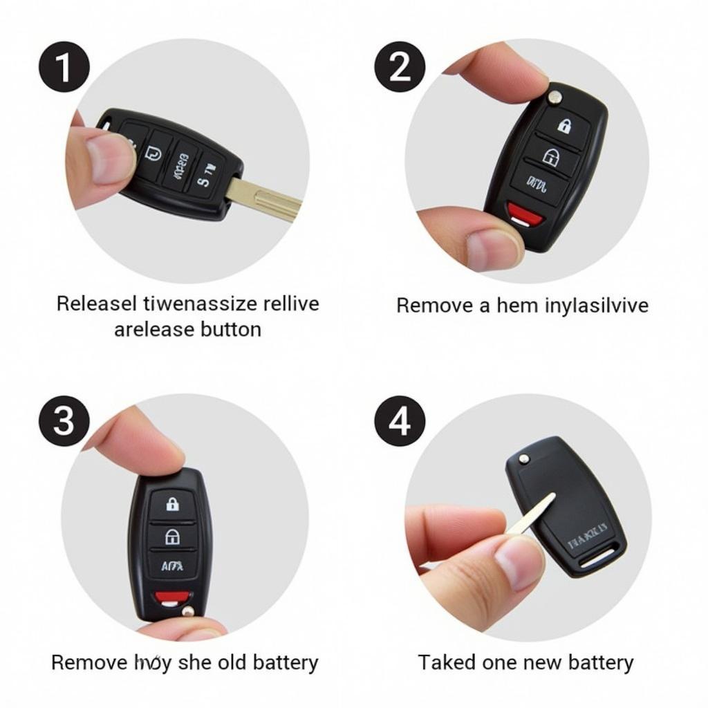 2019 Prius Key Fob Battery Replacement Steps