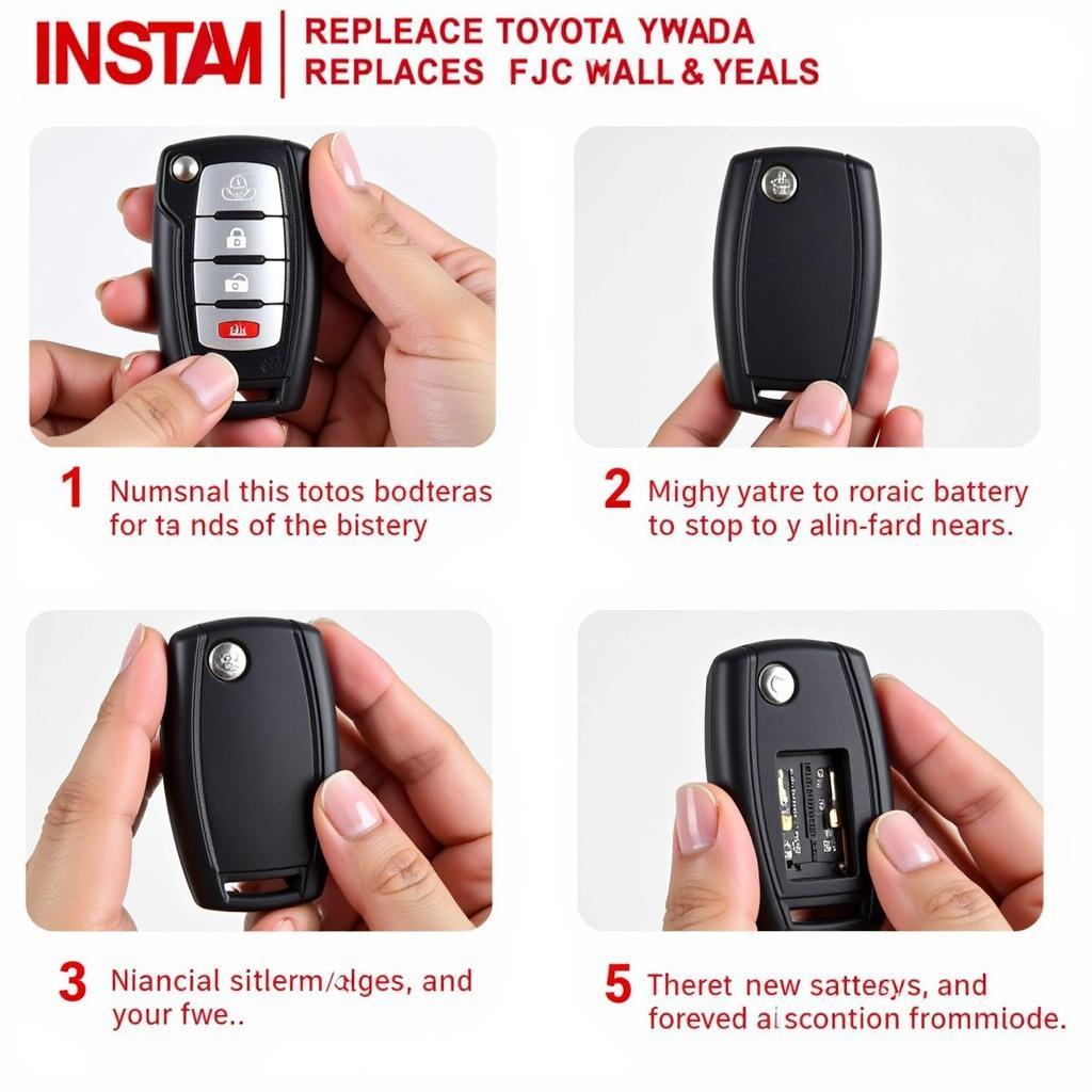 2019 Toyota Avalon Key Fob Battery Replacement Step-by-Step Guide