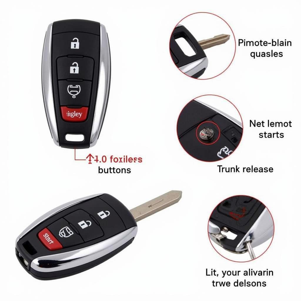 2019 Toyota Camry SE Key Fob Features: Keyless Entry, Remote Start, Trunk Release, Panic Alarm