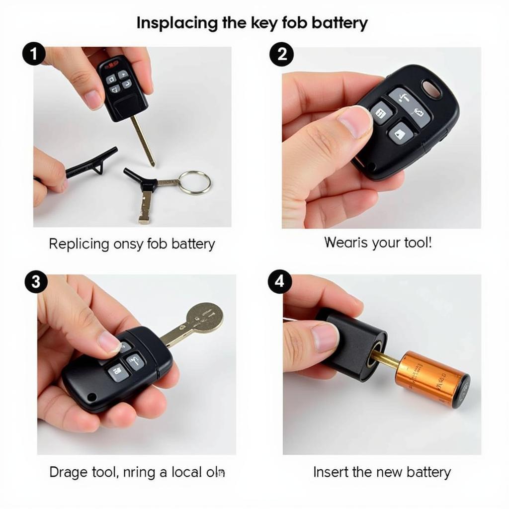 Replacing the Battery in a 2019 Toyota Corolla Hatchback Key Fob