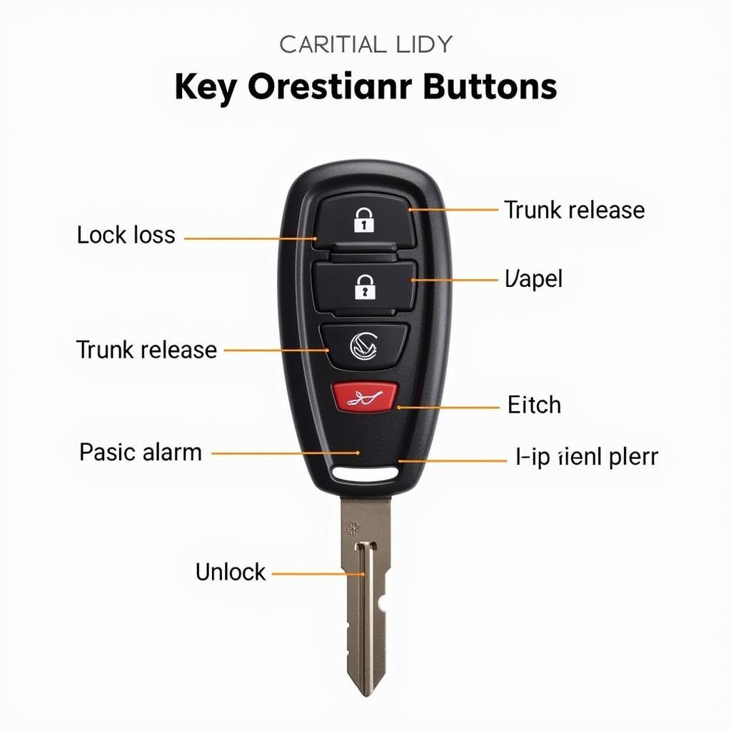 2019 VW Jetta Key Fob Buttons and Functions