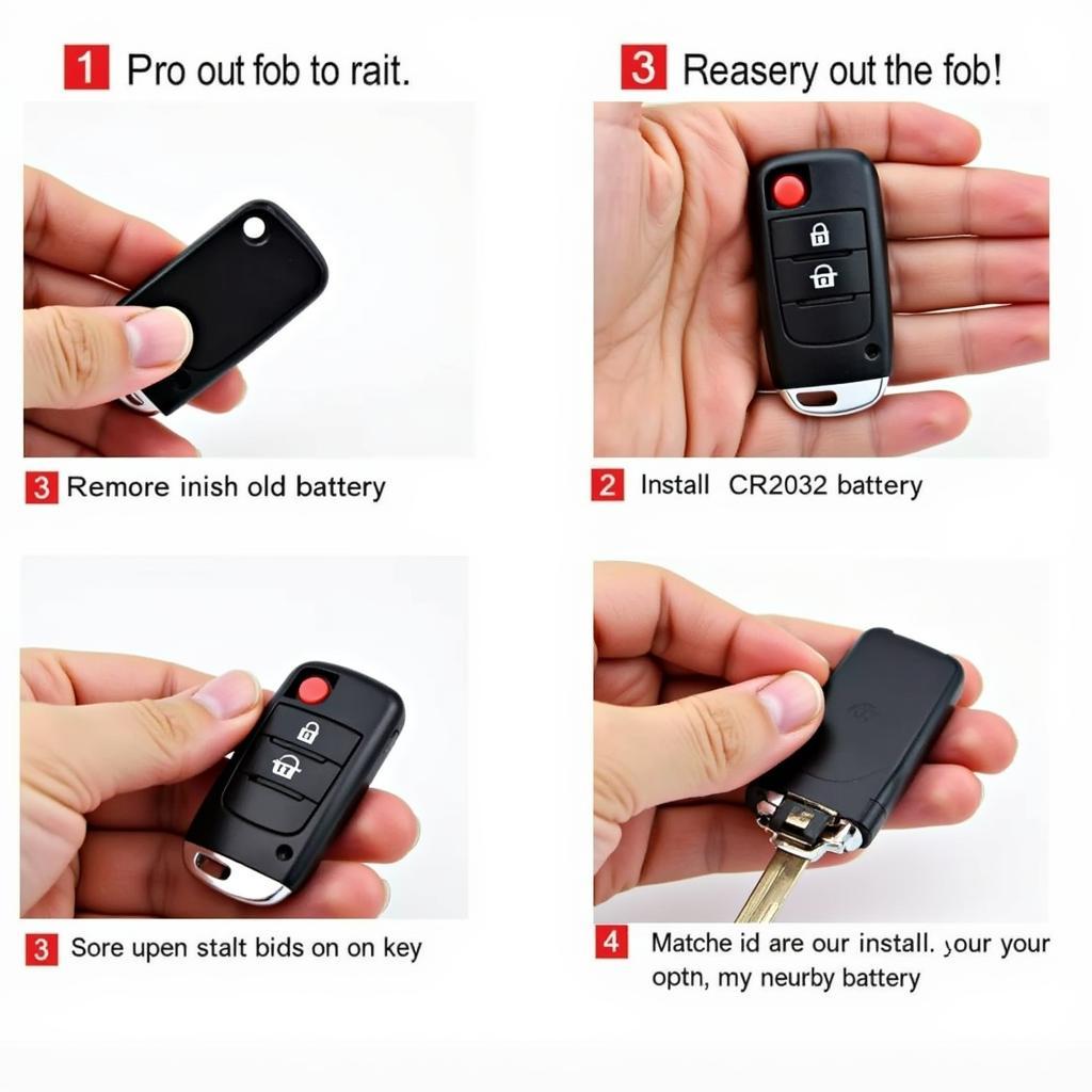 Replacing the Battery in a 2020 Chevrolet Silverado Keyless Entry Remote