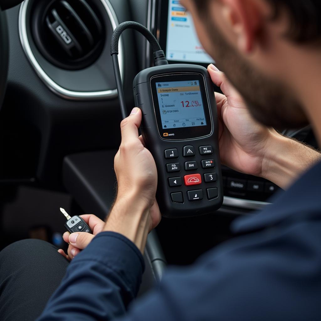 Programming a 2020 Chevy Trax Key Fob at a Dealership