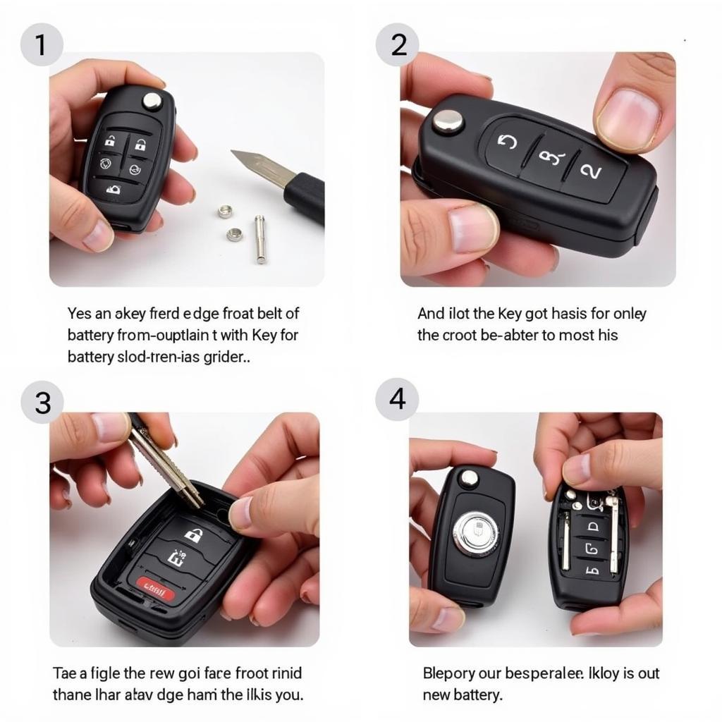 2020 Ford Edge Key Fob Battery Replacement Process