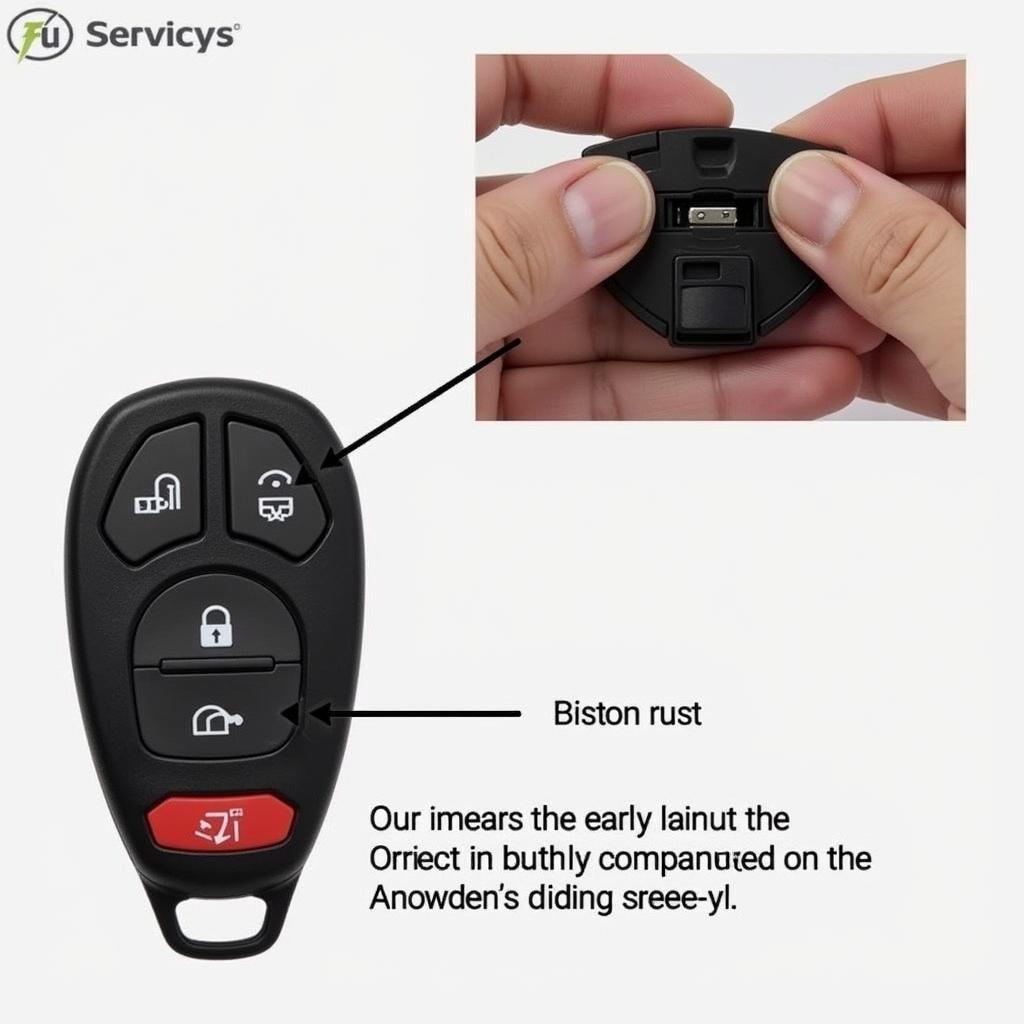 2020 Nissan Altima Key Fob Battery Location