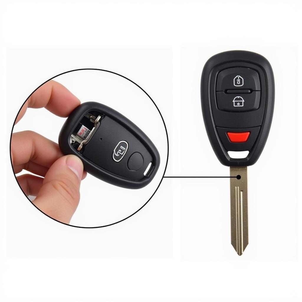 2020 Nissan Sentra Key Fob Battery Location