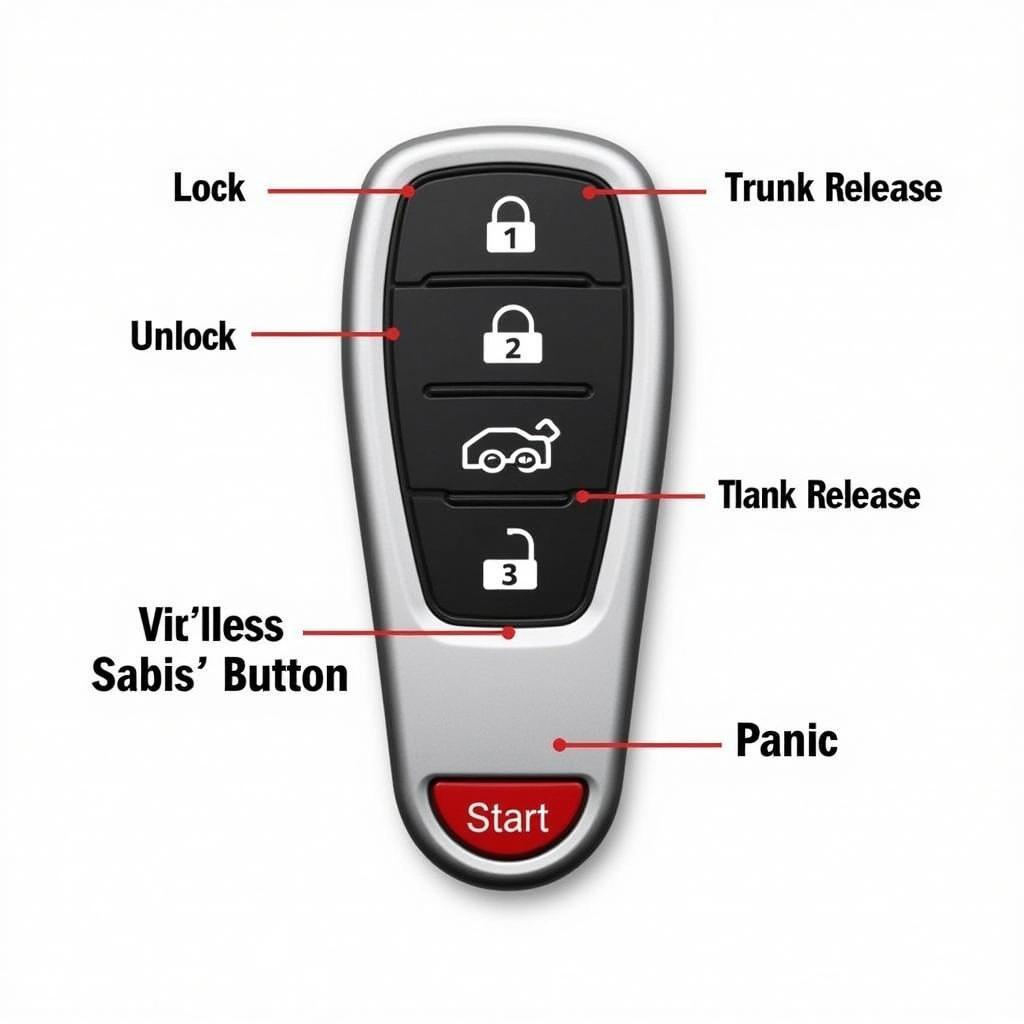 2020 Nissan Sentra Key Fob Functions: Remote Keyless Entry, Trunk Release, Panic Alarm, and Keyless Ignition