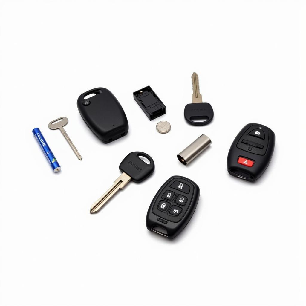 2020 Nissan Versa Key Fob Components: A Detailed View