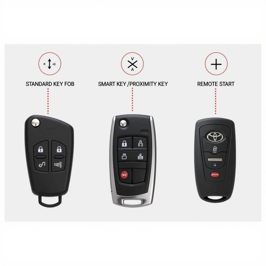 2020 Toyota Highlander Key Fob Types: Standard, Smart, and Remote Start