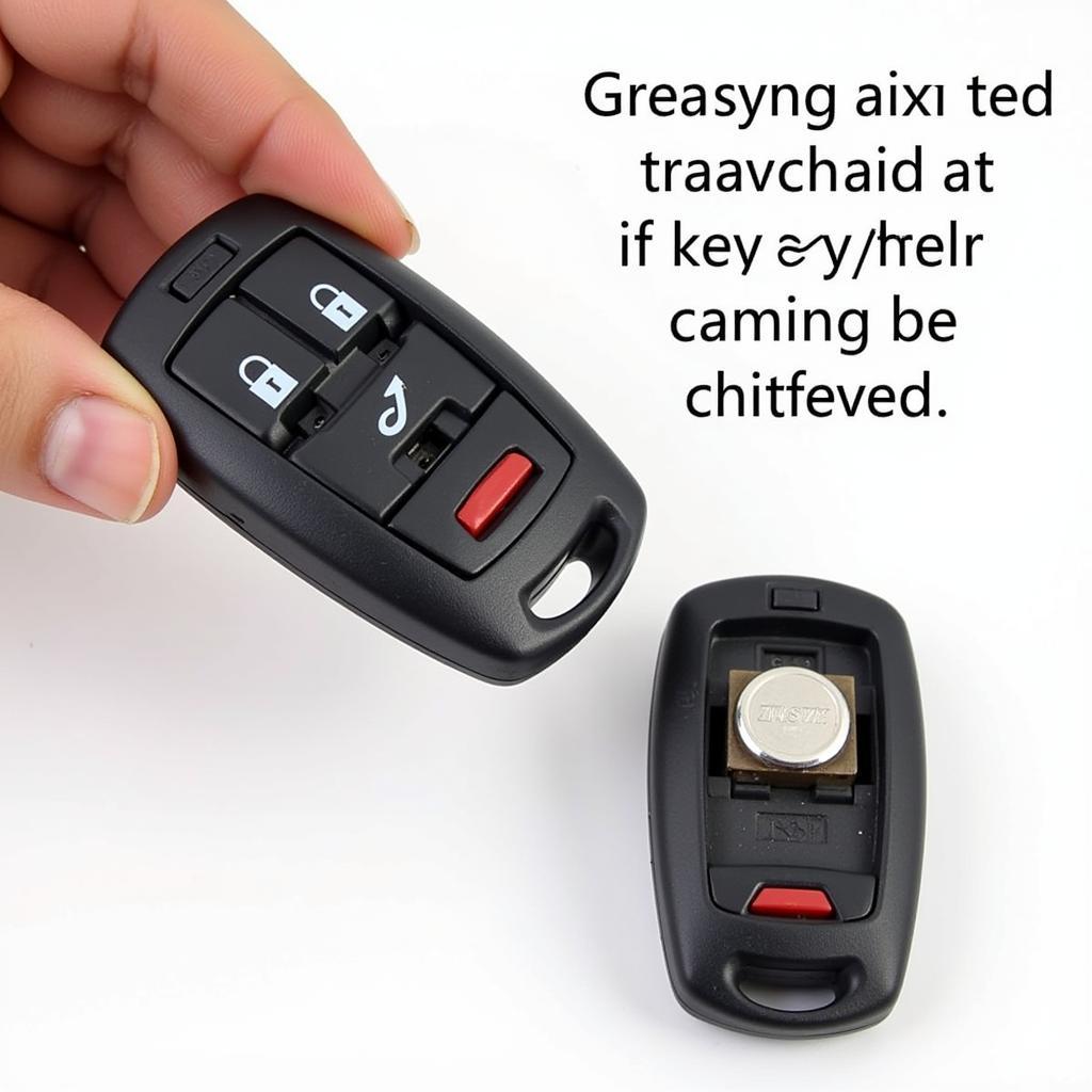 Locating the 2021 GM Key Fob Battery