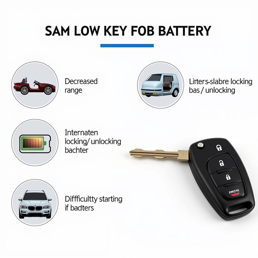 2021 Nissan Rogue Key Fob Low Battery Symptoms