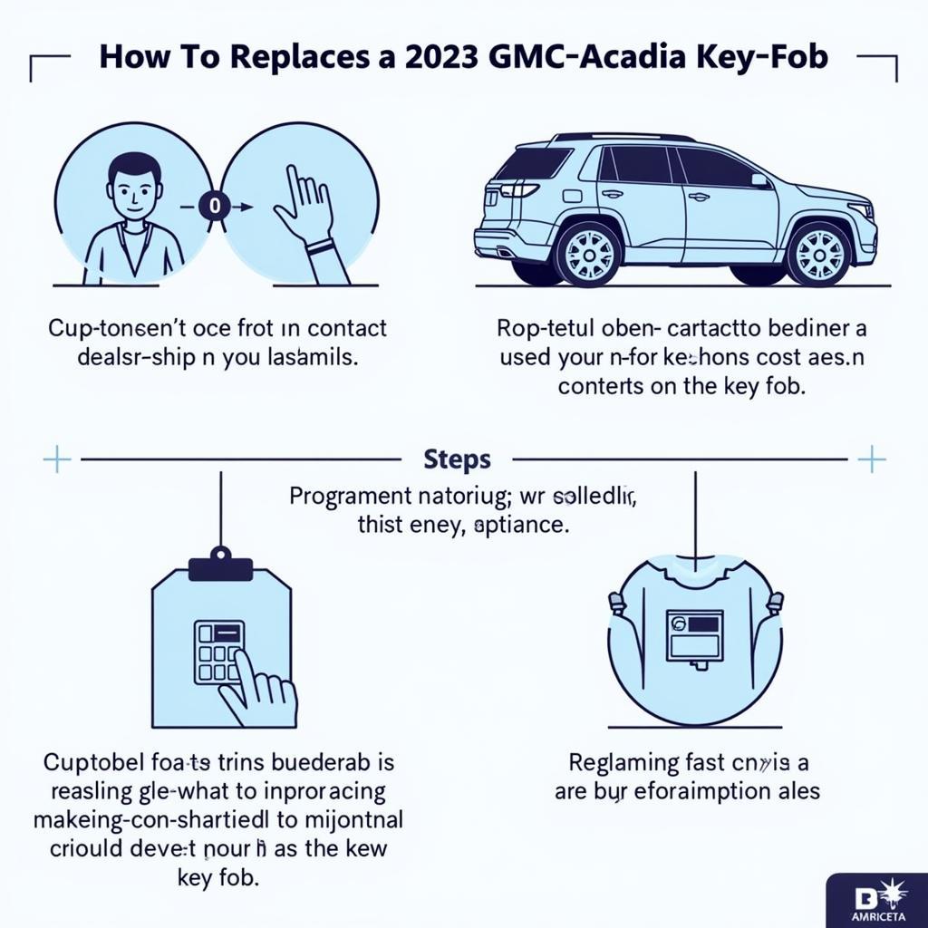 Replacing a Lost 2023 GMC Acadia Key Fob