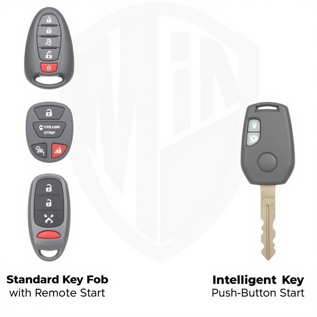 Different Types of 2024 Nissan Versa Key Fobs