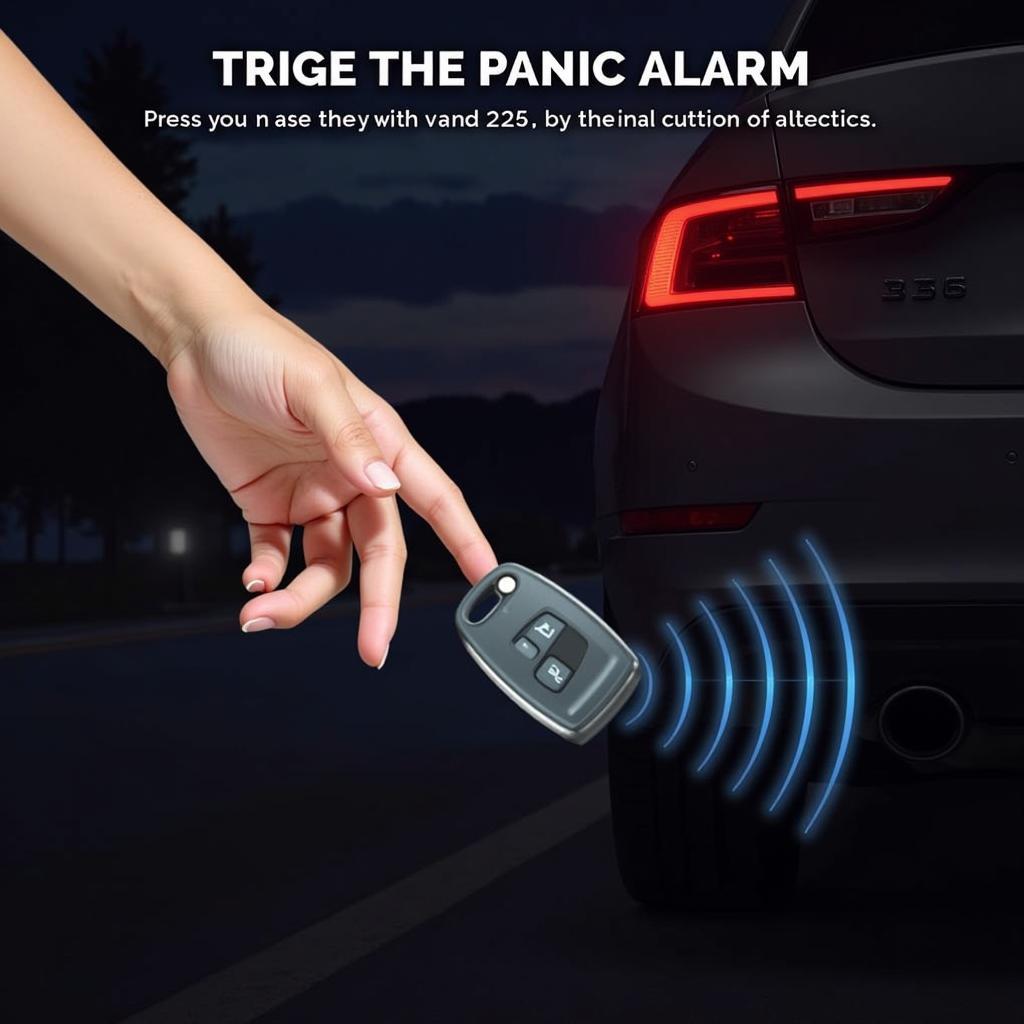 Activating Car Alarm with 2x Button