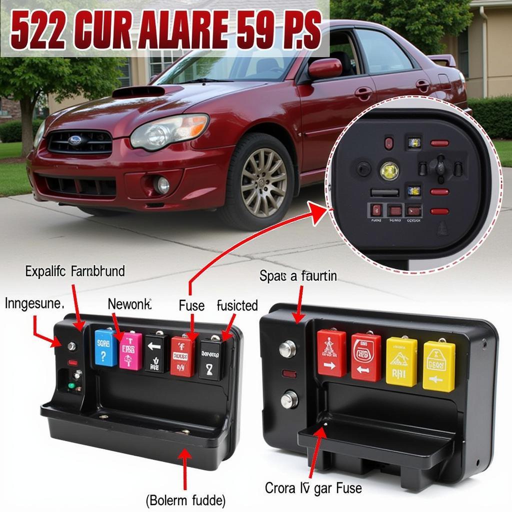 Locating the Alarm Fuse in a 97 Subaru