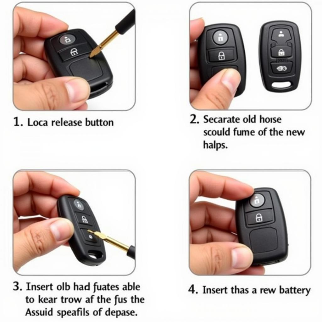 Acura Key Fob Battery Replacement Steps