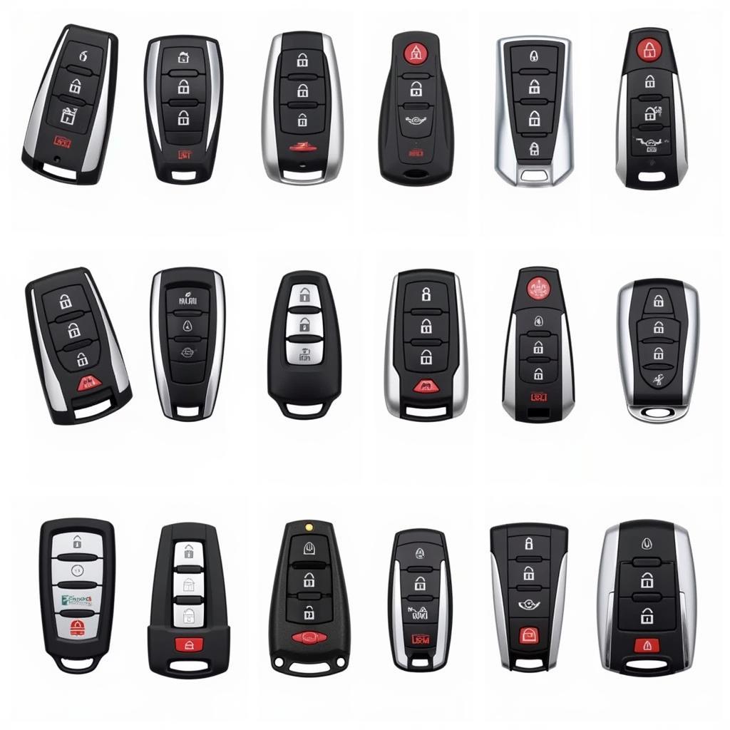 Different Types of Acura Key Fobs