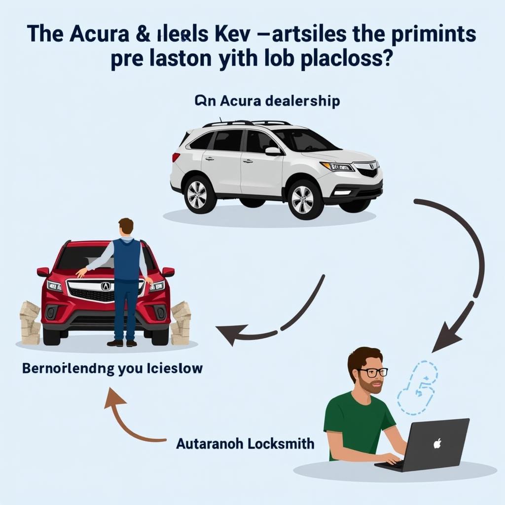 Acura MDX Key Fob Replacement Options: Dealership, Locksmith, Online