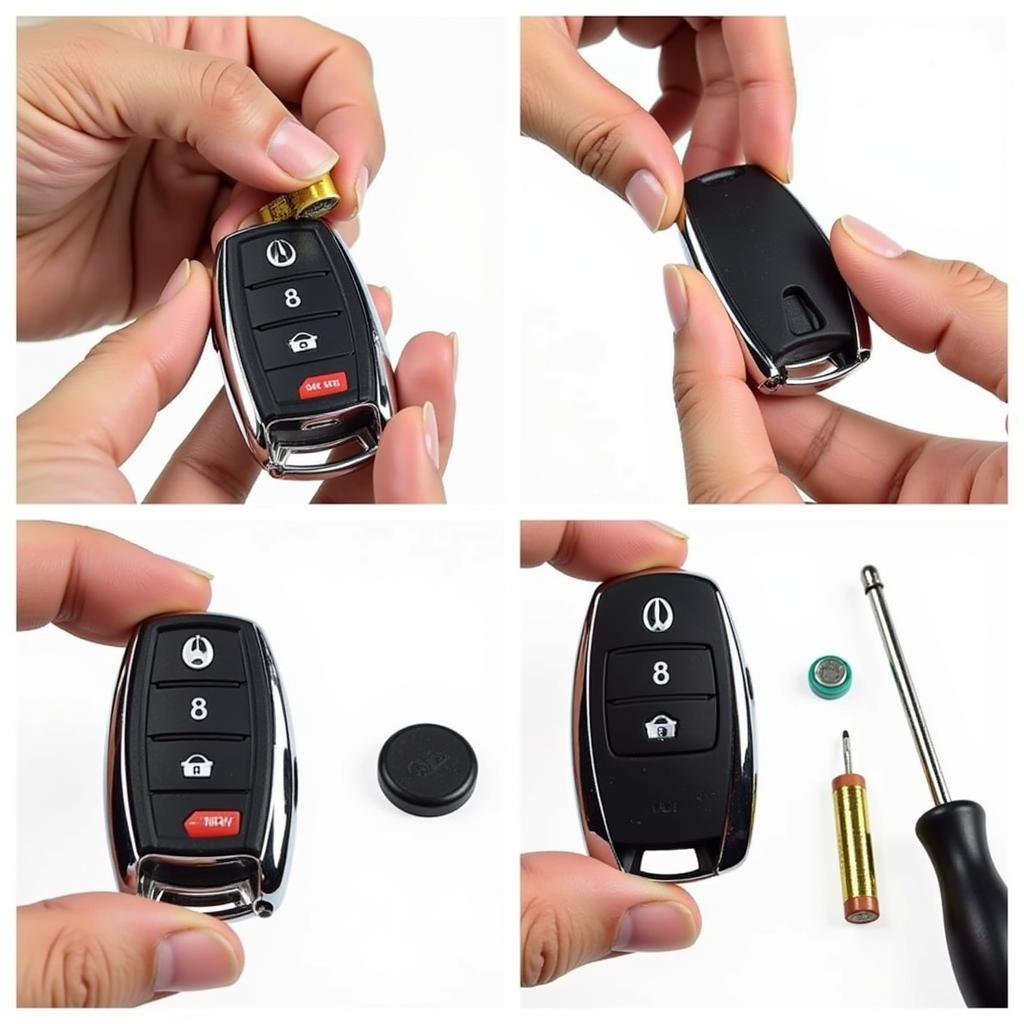 Replacing the Battery in an Acura RDX Key Fob