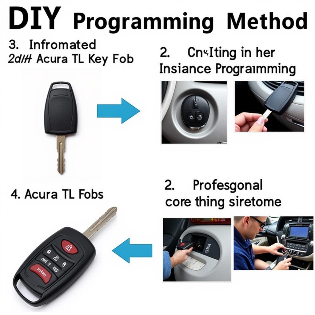 Programming a 2004 Acura TL Key Fob: DIY vs. Professional