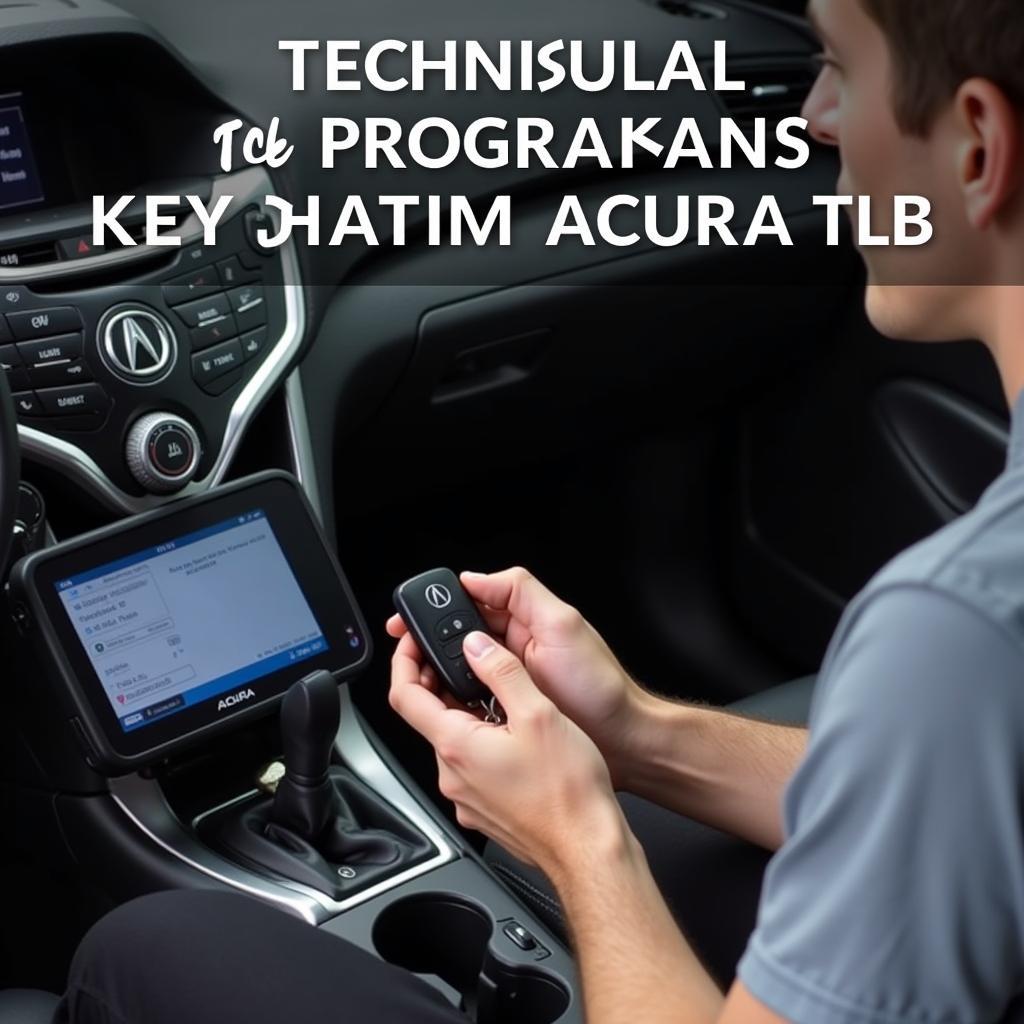 Programming an Acura TLX Key Fob with Diagnostic Equipment