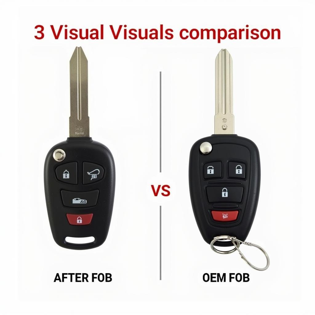 Comparison of Aftermarket and OEM Key Fobs