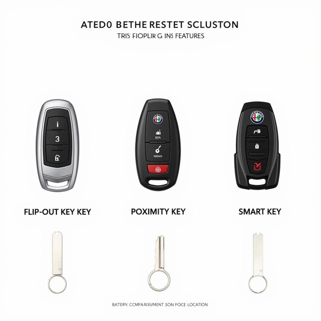 Types of Alfa Romeo Key Fobs