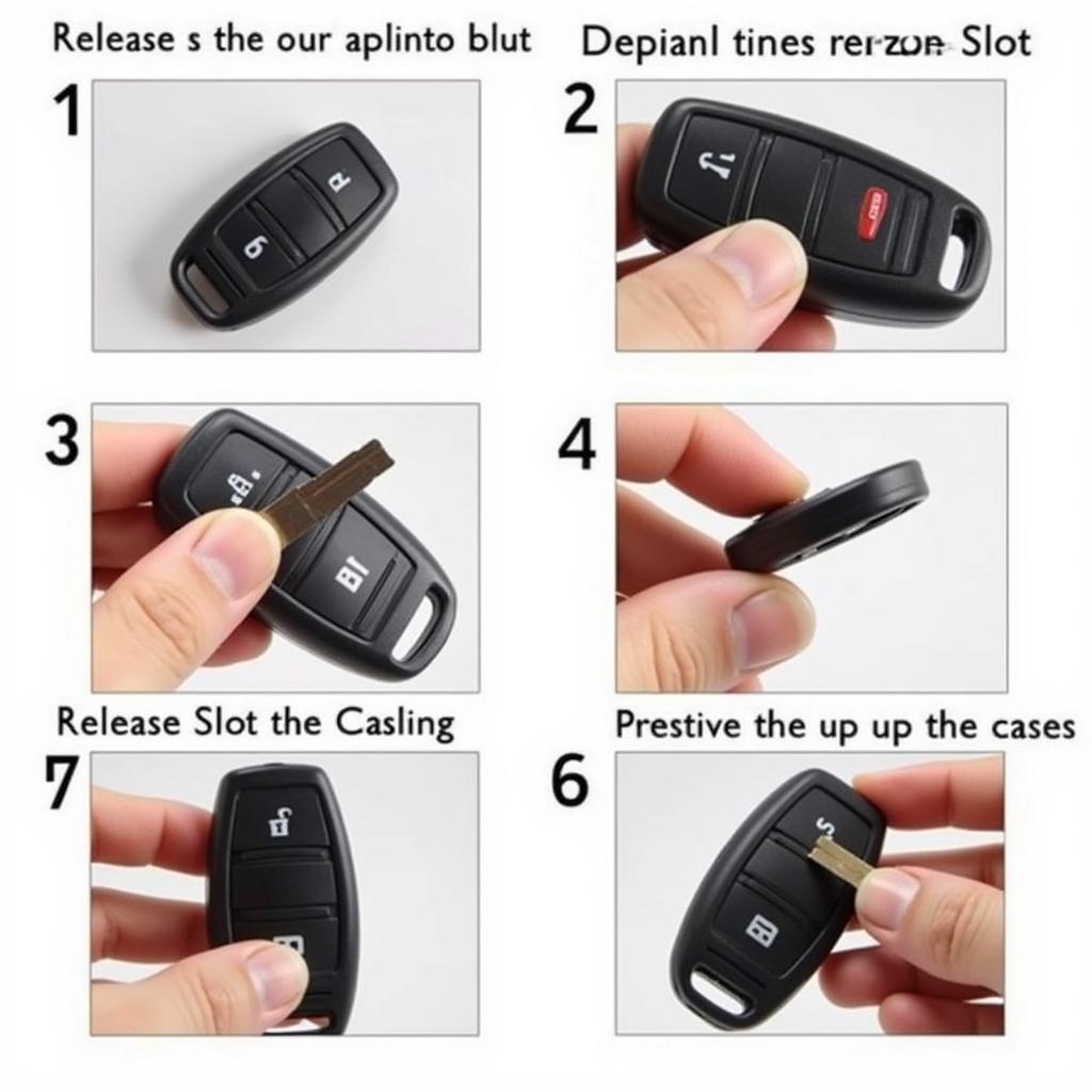 Disassembling a Nissan Altima Key Fob