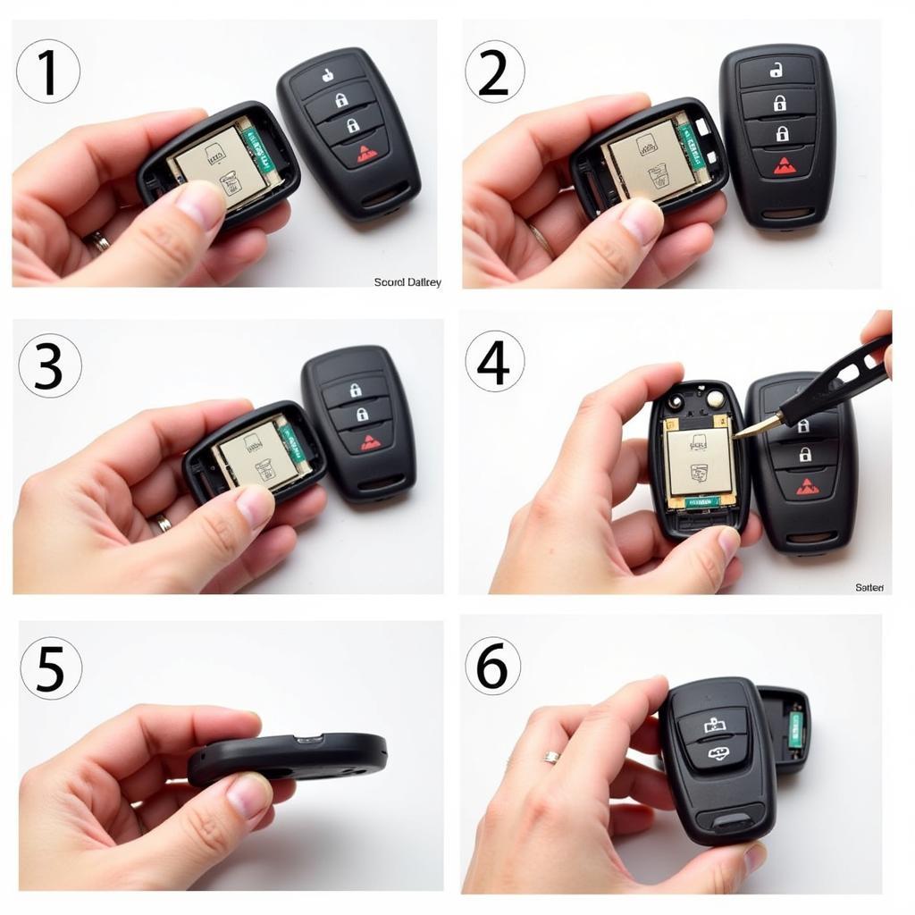 Assembling a 2015 Toyota Prius Key Fob