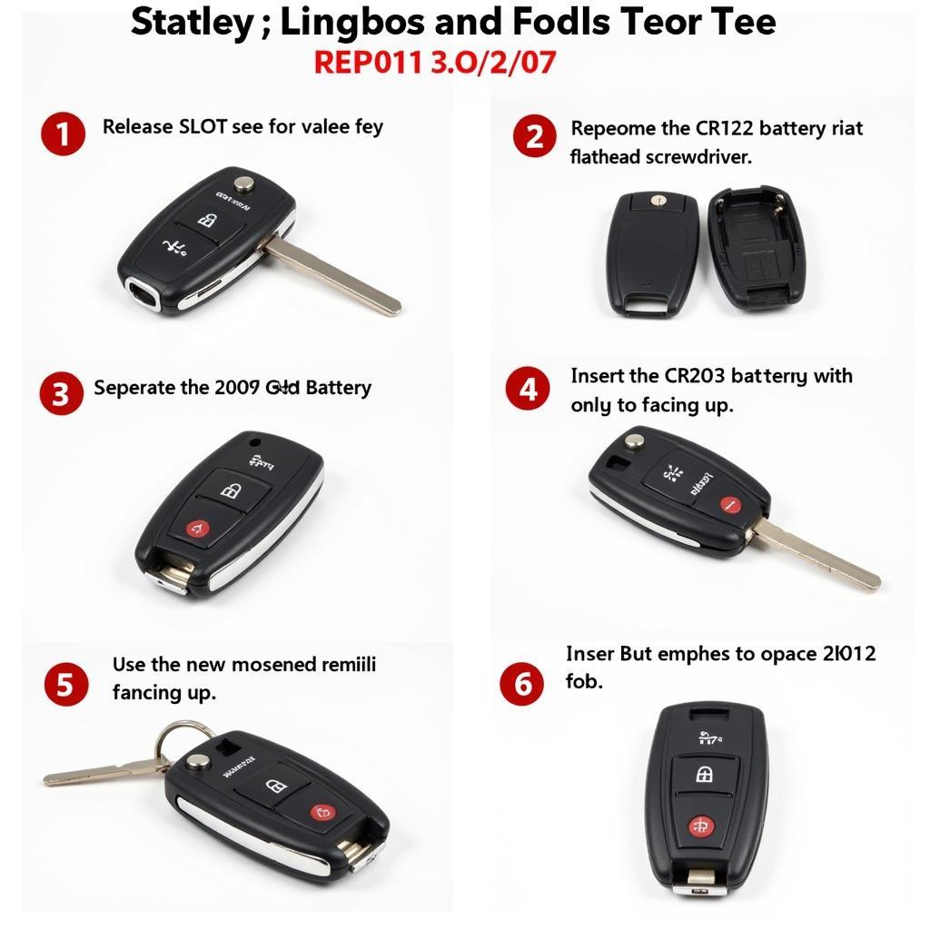 2007 Audi 2.0T Key Fob Battery Replacement Steps