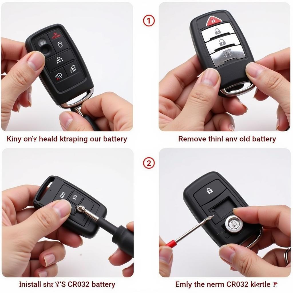 Replacing the battery in a 2020 Audi A3 key fob