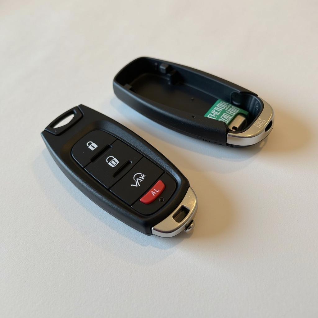 Audi A3 Key Fob Open for Battery Replacement