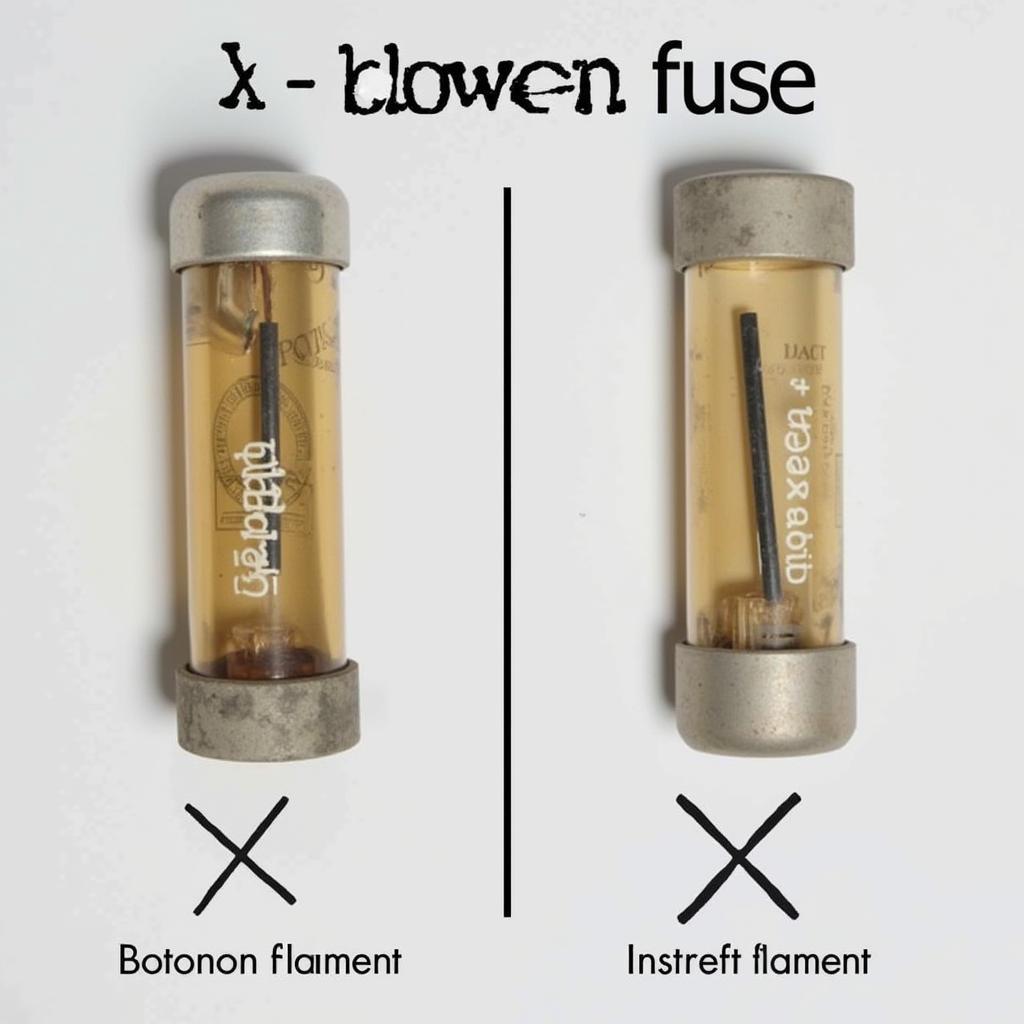 Blown Fuse vs. Good Fuse