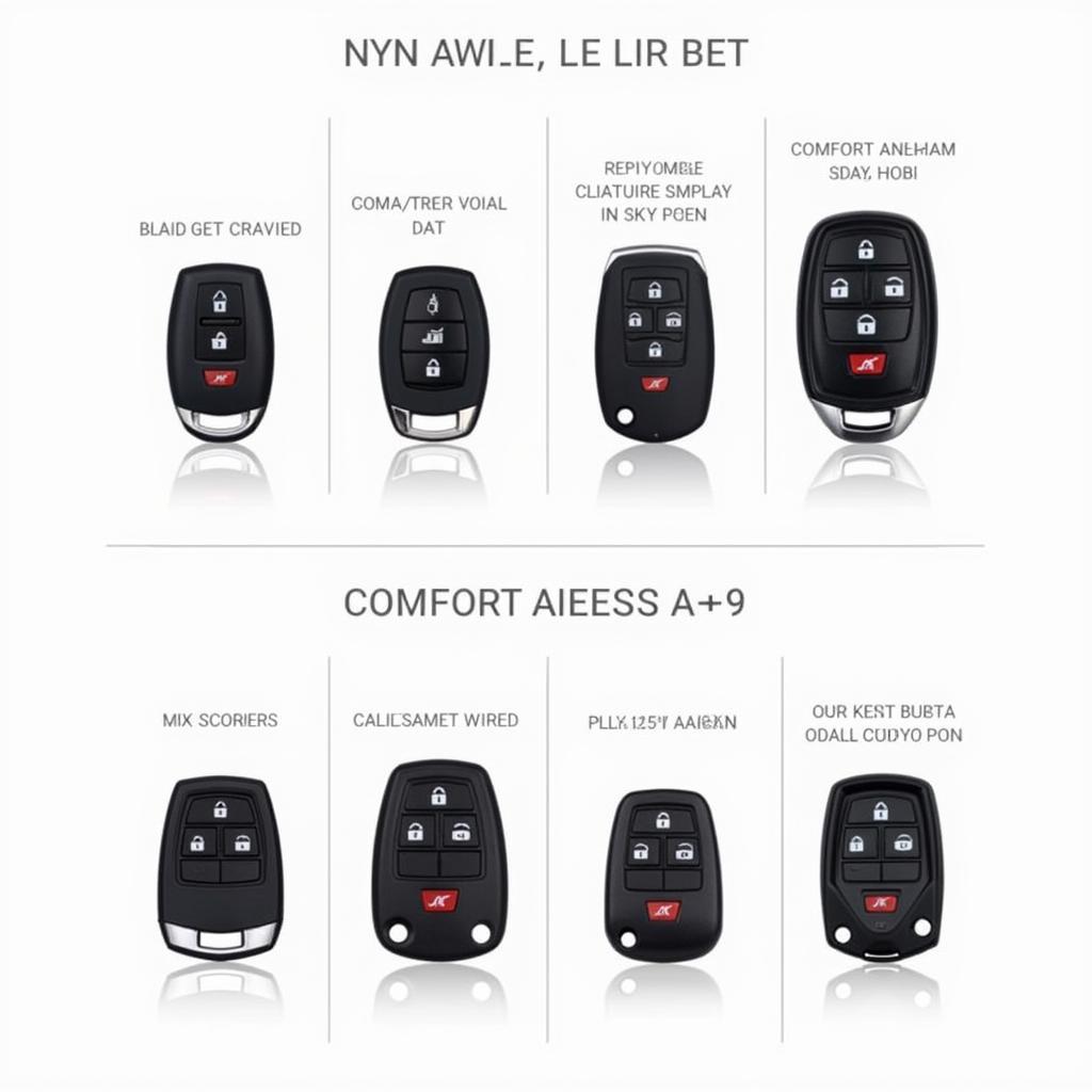 Different Types of BMW 330i Key Fobs