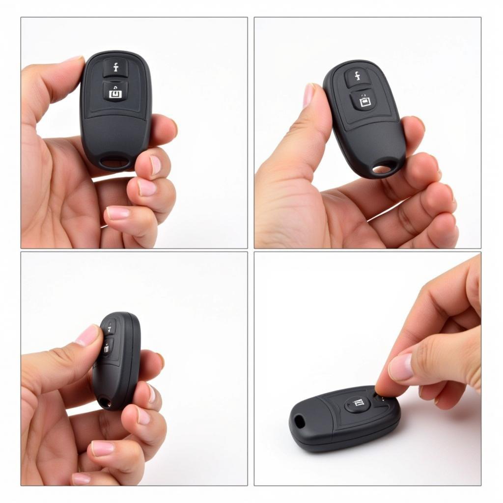 Step-by-step guide for replacing the battery in a BMW 335i key fob