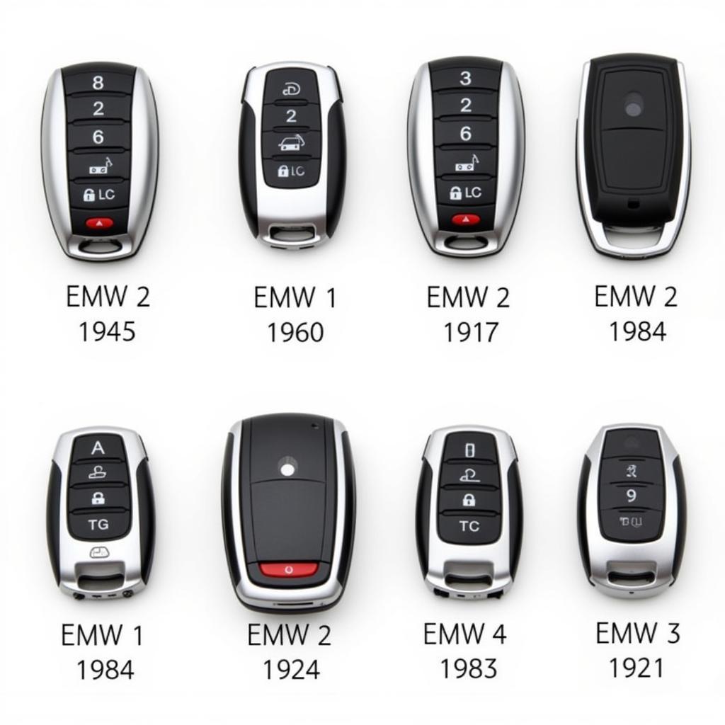 Different BMW i3 Key Fob Types