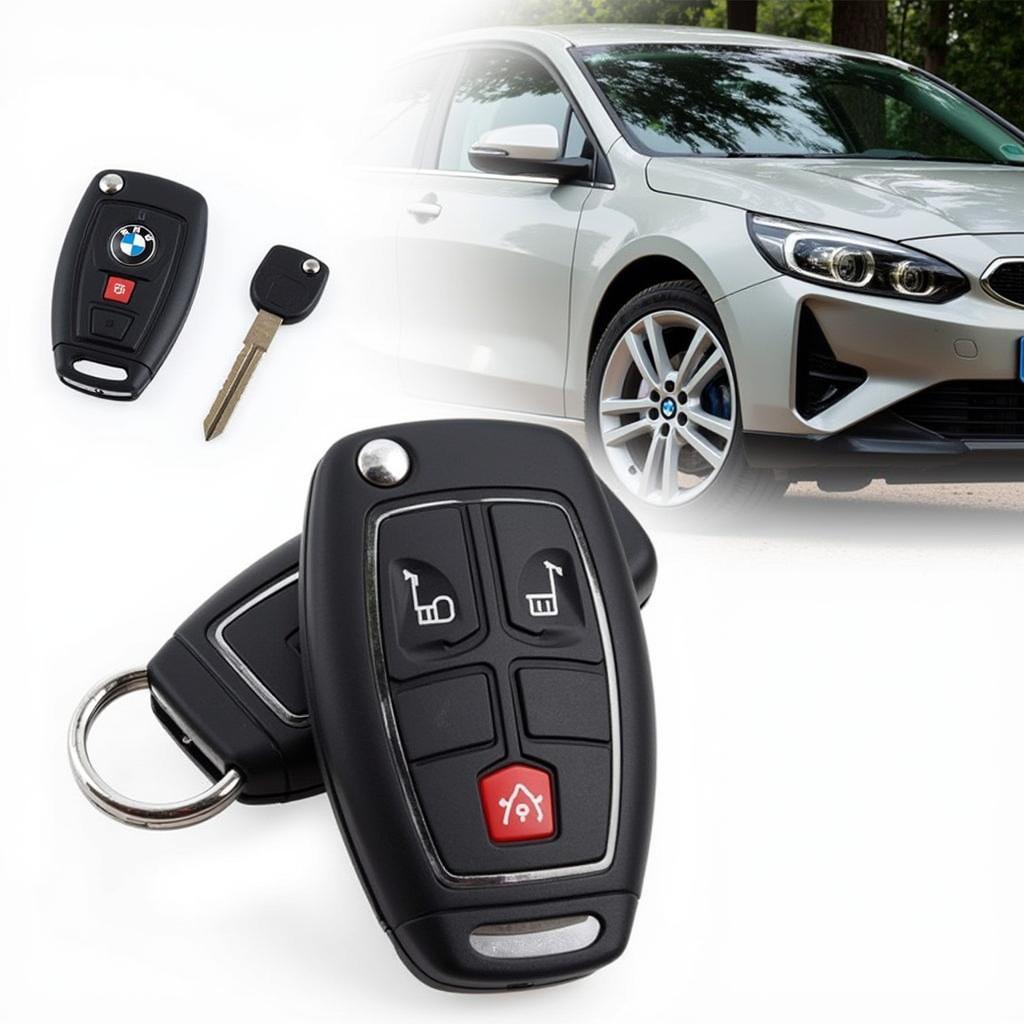 BMW Key Fob and Car