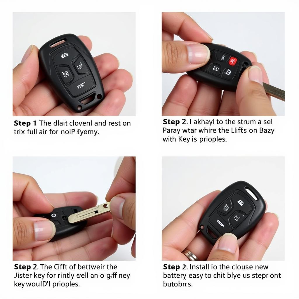 Replacing the Battery in a 2005 BMW Key Fob