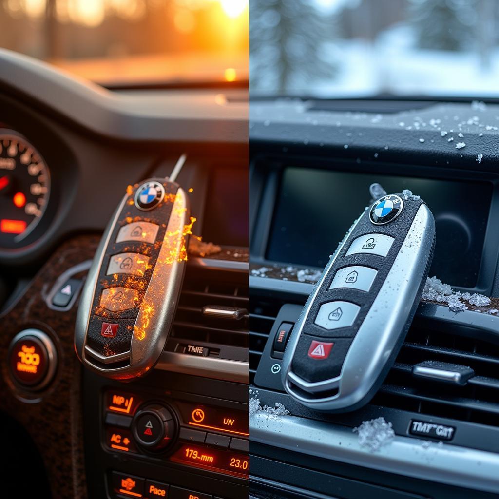 BMW Key Fob in Extreme Temperatures