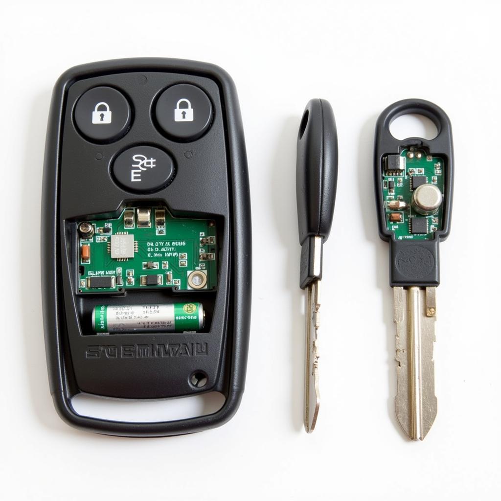 2005 BMW Key Fob Opened