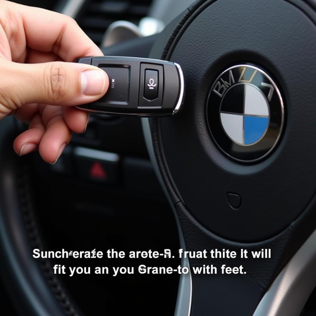 Synchronizing a BMW Key Fob with the Vehicle