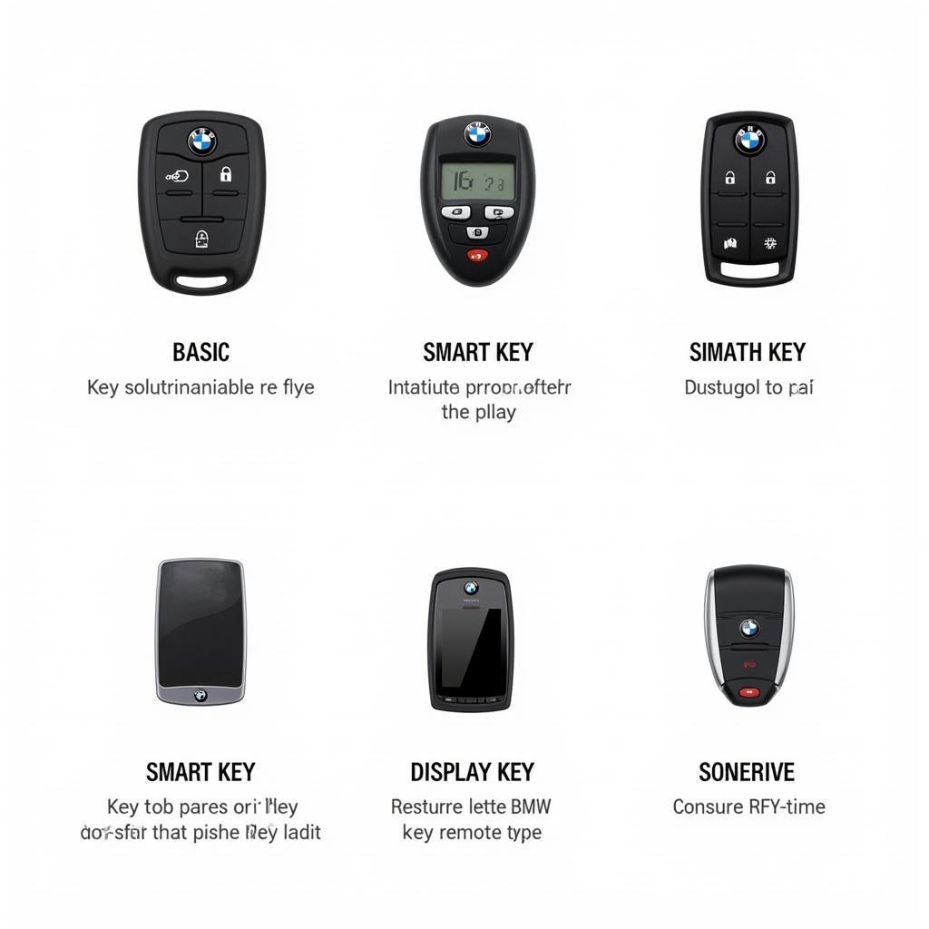 Different Types of BMW Key Fobs