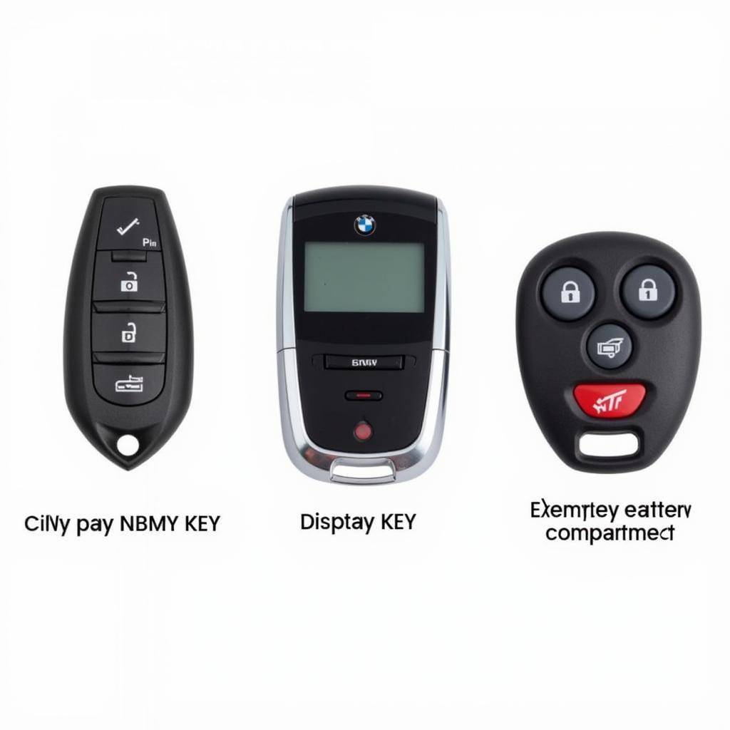 BMW Key Fob Types - Diamond Key, Display Key, and Older Keys