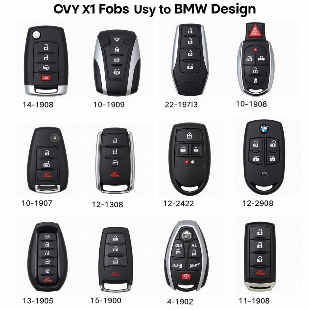 How to Open BMW X1 Key Fob