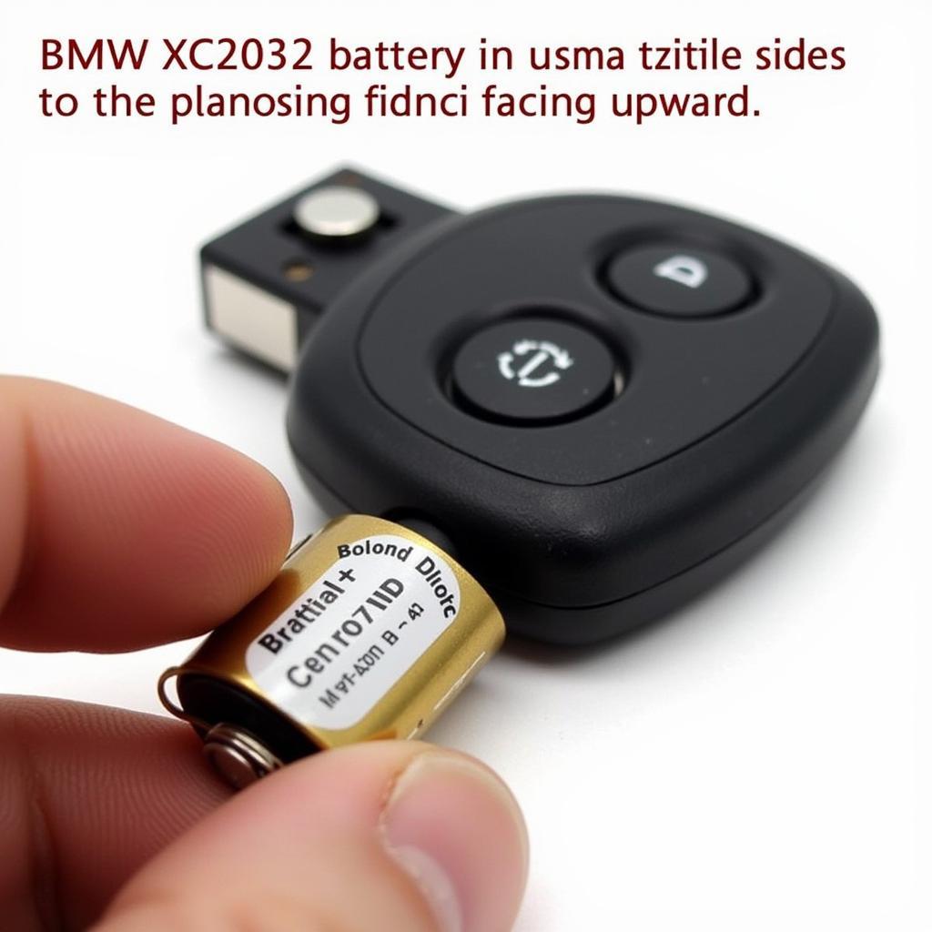 BMW X2 Key Fob Battery Installation